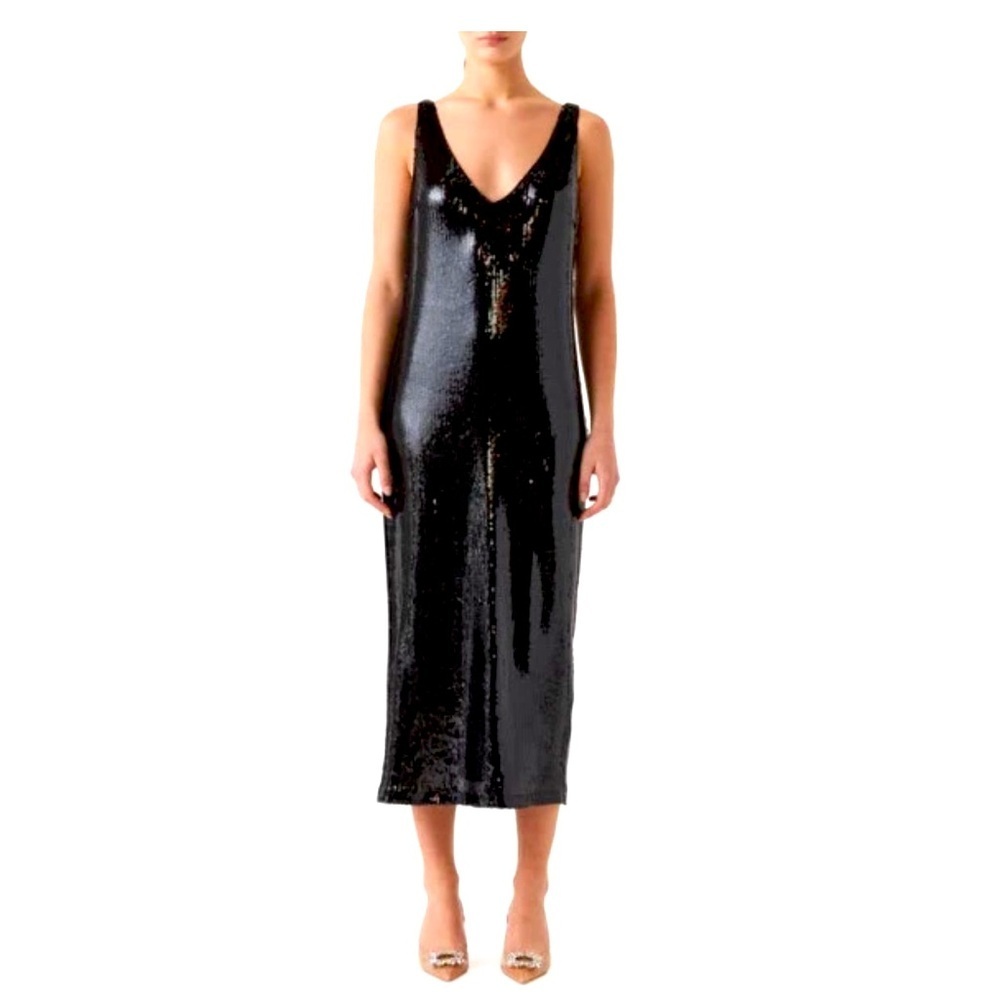 Sophie Rue Selia Sequin Midi Dress
Size Large